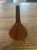 Vintage Brown Enamelware Funnel