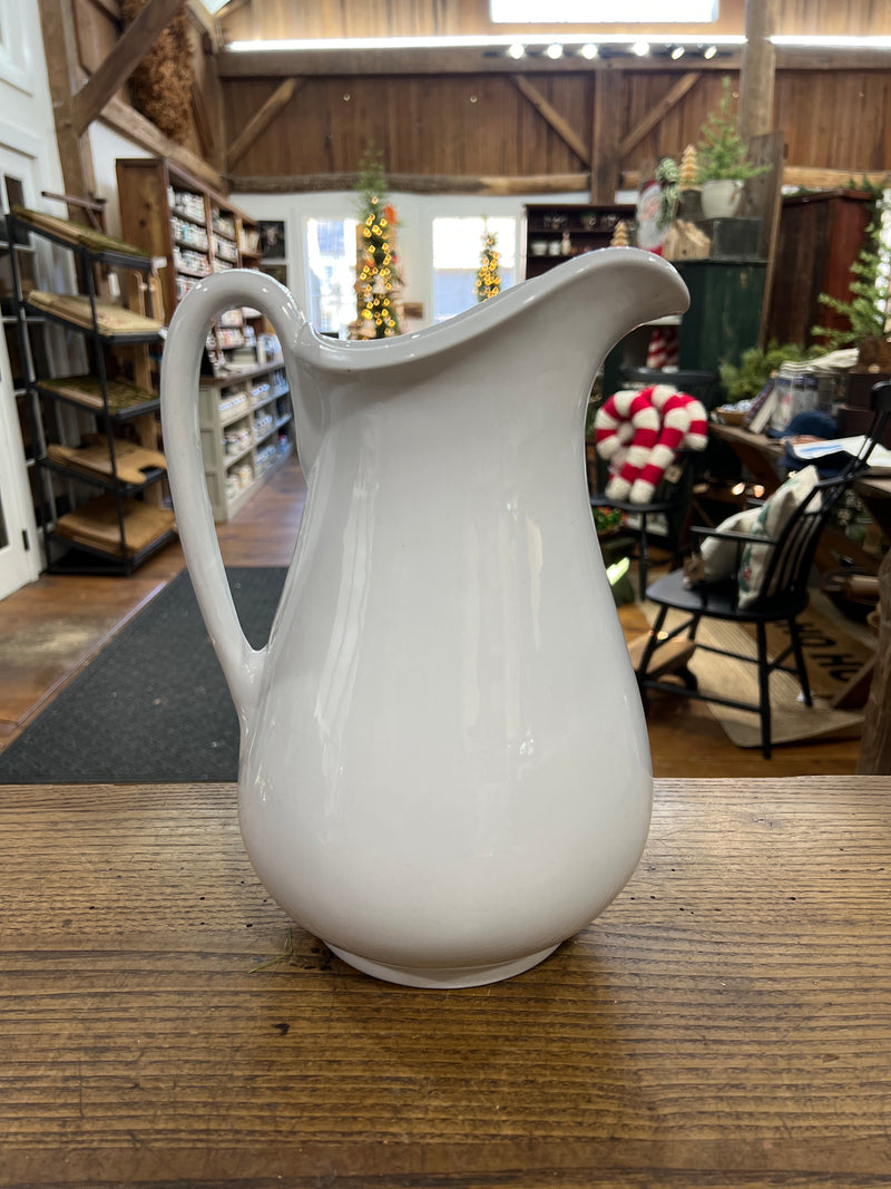 Antique John Edwards Ironstone Pitcher