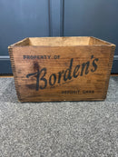 Vintage Borden’s Dairy Milk Crate