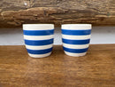 Vintage Blue Cornishware  Egg Cup