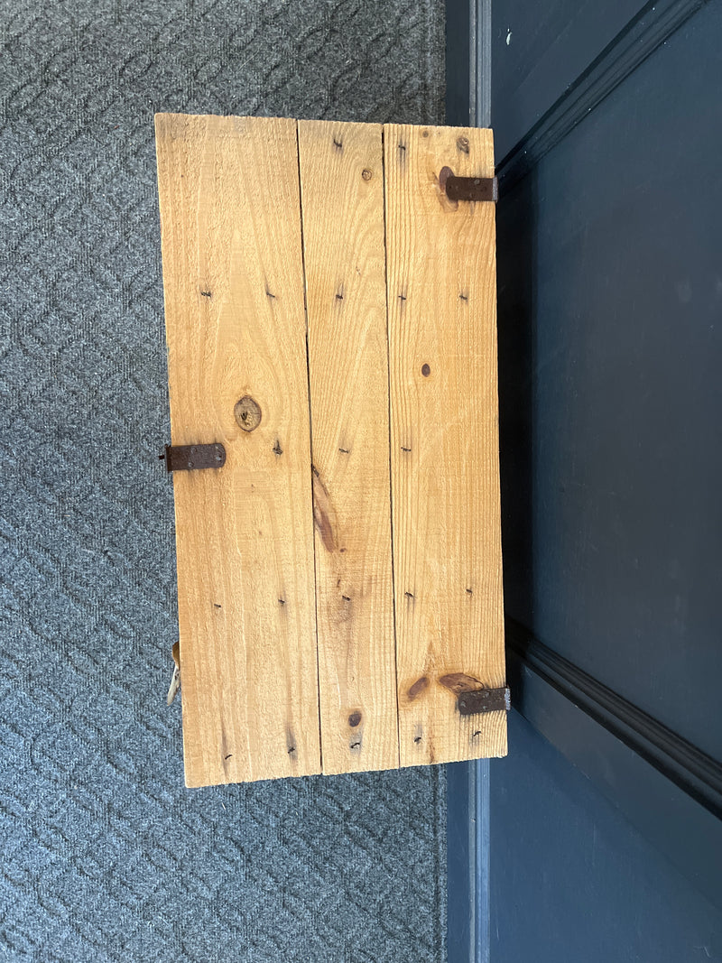 Antique Slatted Wooden Fruit Crate