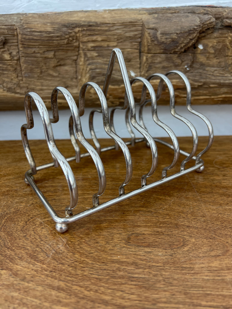 Vintage Six Slot Toast Rack