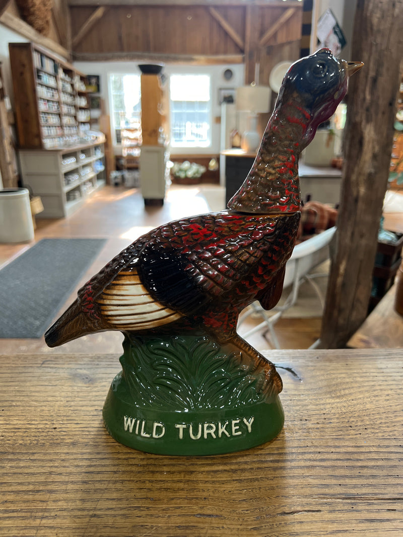 Vintage Austin Nichols Wild Turkey Kentucky Bourbon Empty Decanter
