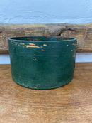 Antique Daniel Cragin, Wilton, NH Folk Art Green Painted Dry Measure