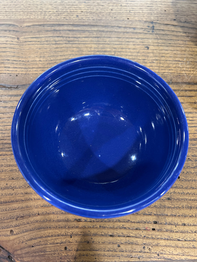 Vintage Blue Stoneware Bowl