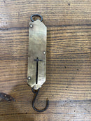 Antique C. Forschner Spring Hanging Brass Scale