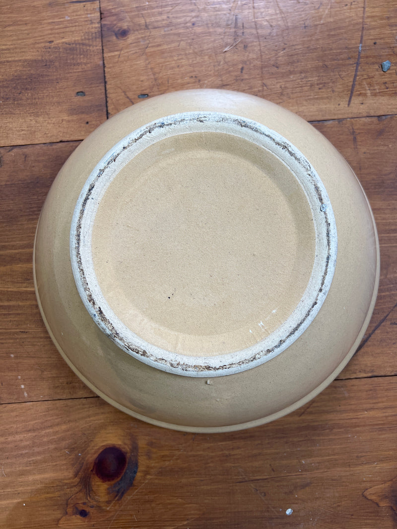 Antique Yellow Ware Mixing Bowl