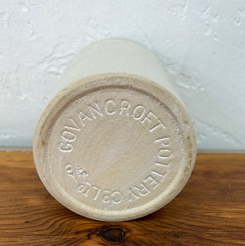 Vintage Stoneware Govancroft Pottery Co. Jam Jar