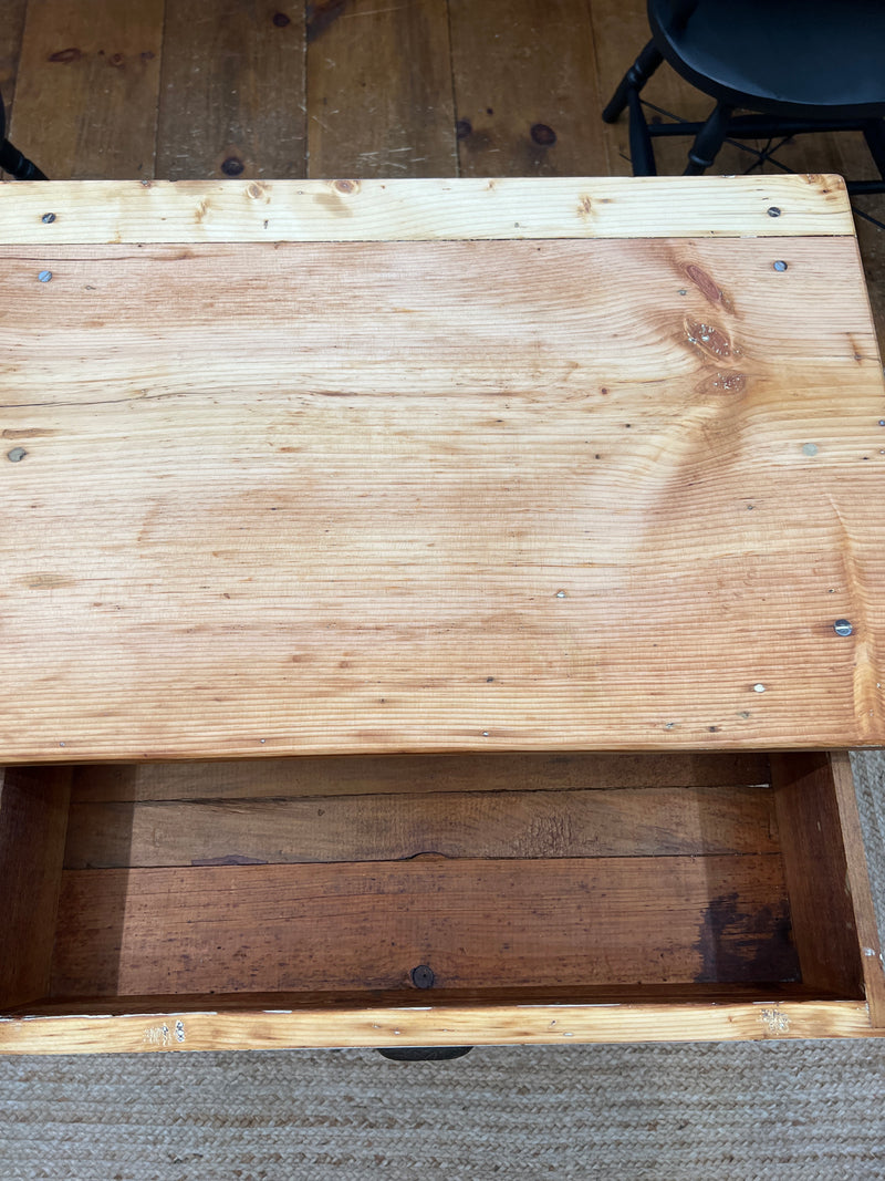 Primitive Four Drawer Pine Chest