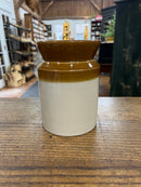 Vintage Stoneware Two Toned Crock