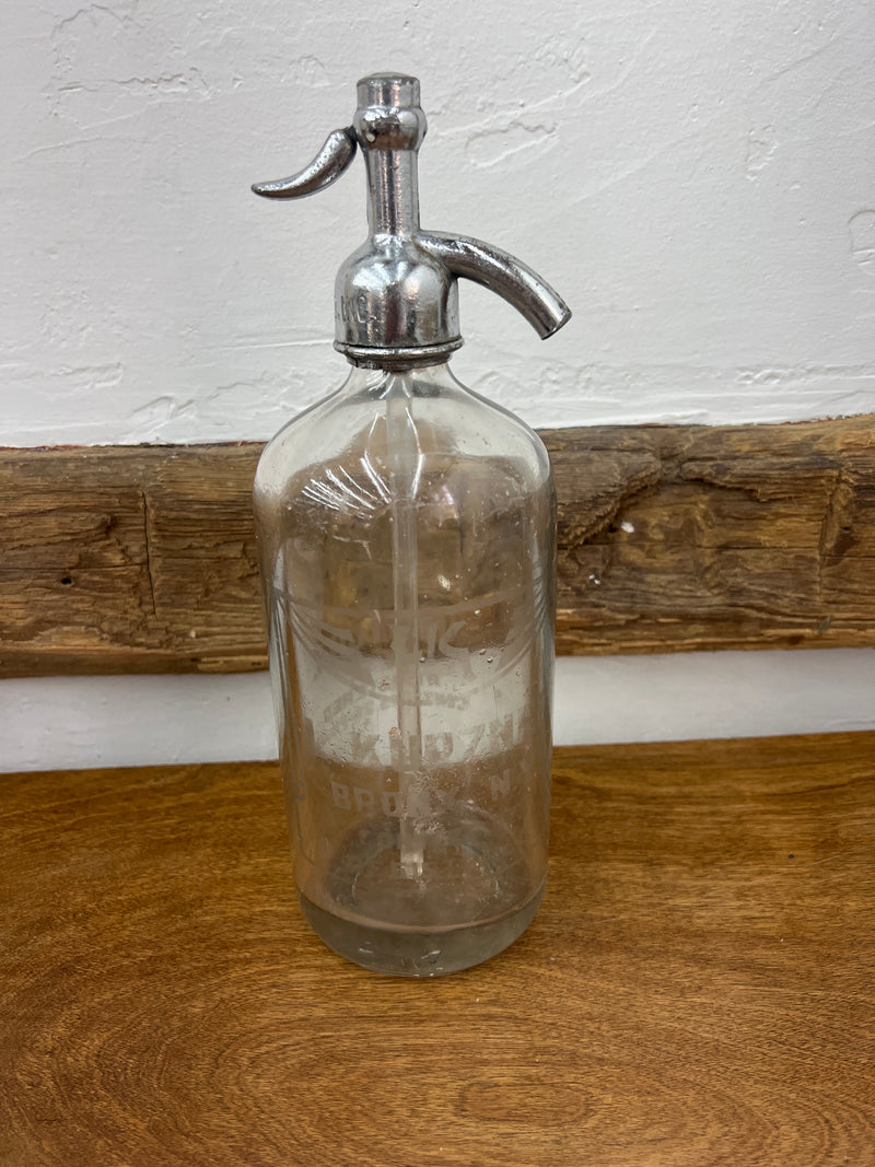 Vintage Seltzer Bottle