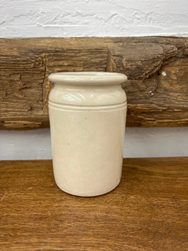 Vintage English Hartley Stoneware Jam Jar