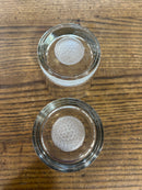 Masters Golf Tournament Double Old Fashion Glasses Augusta National Set of 2