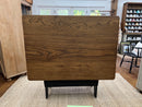 American Country Oak Tilt Top Tavern Table/Bench