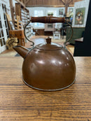 Vintage Revere Ware Copper Kettle with Wood Handle