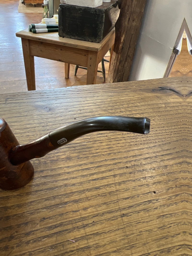 Vintage Ropp DeLuxe Cherry Wood Smoking Tobacco Pipe