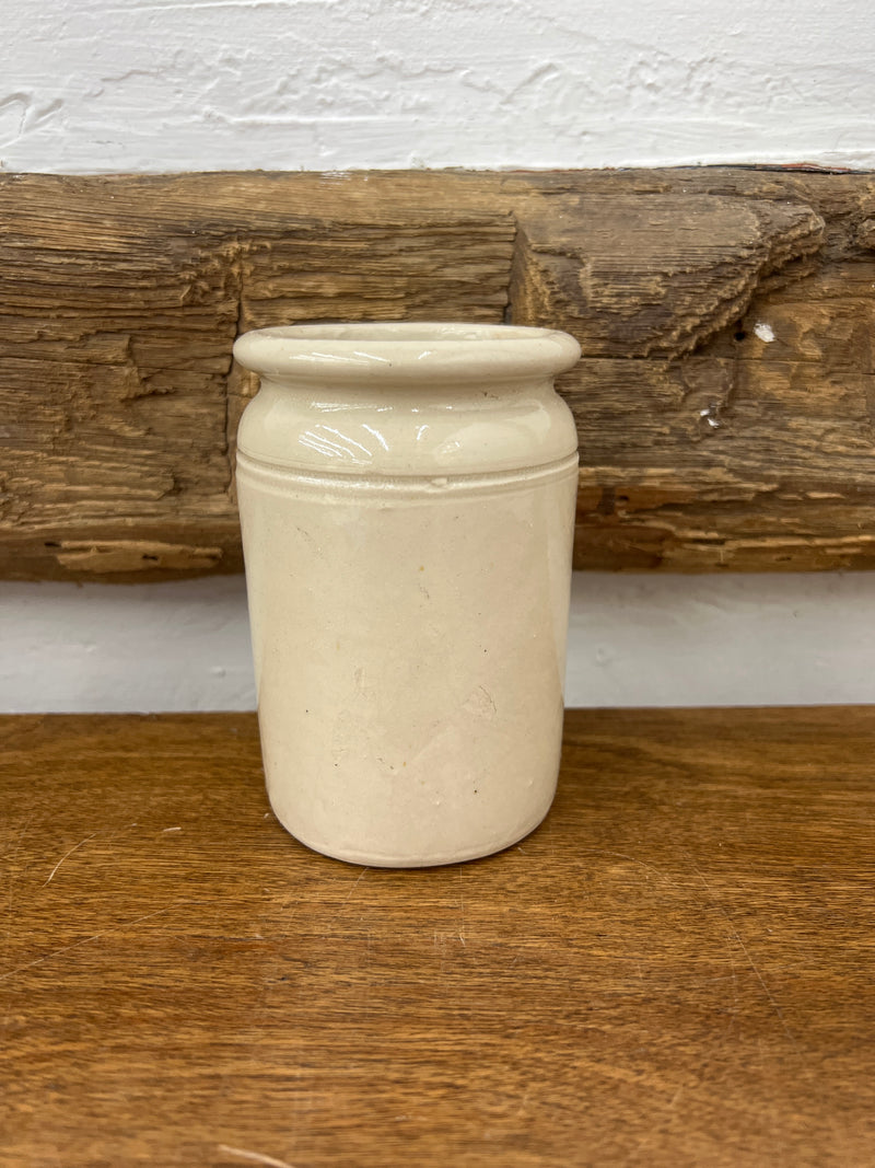Vintage English Hartley Stoneware Jam Jar