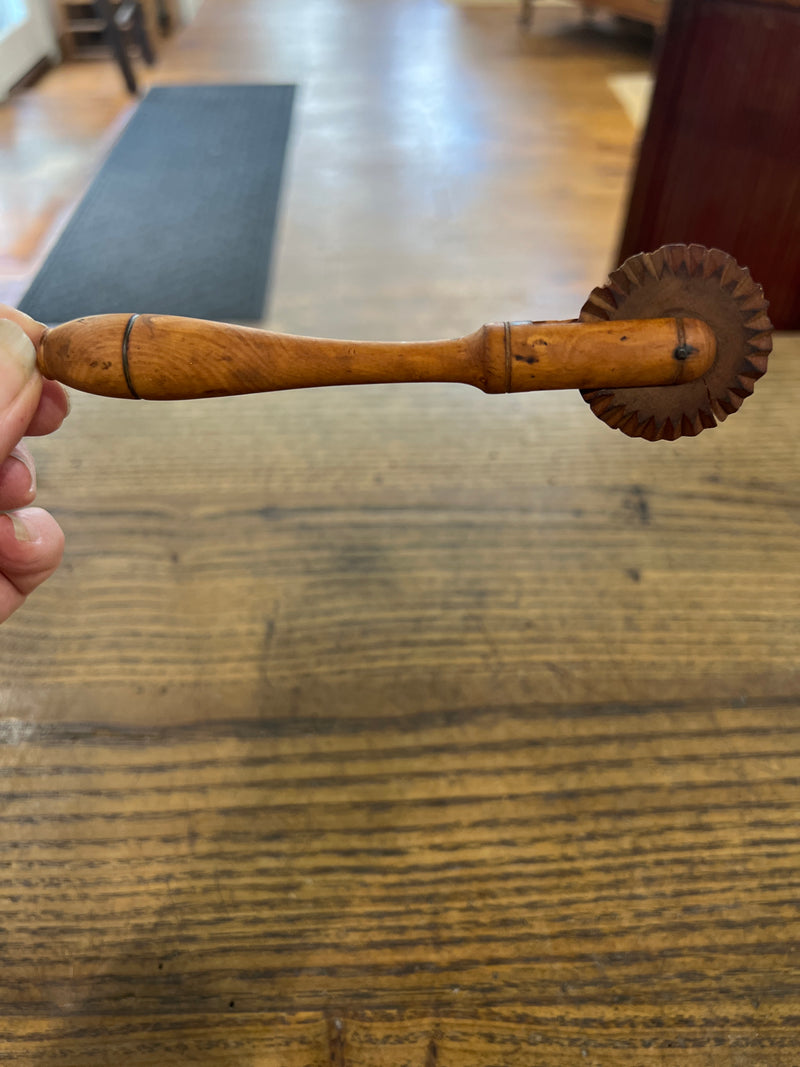 Antique Wooden Pie/Pastry Crimper