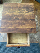 Vintage Side Table with Drawer