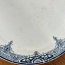 Vintage French Atlantic Transferware Cake Stand