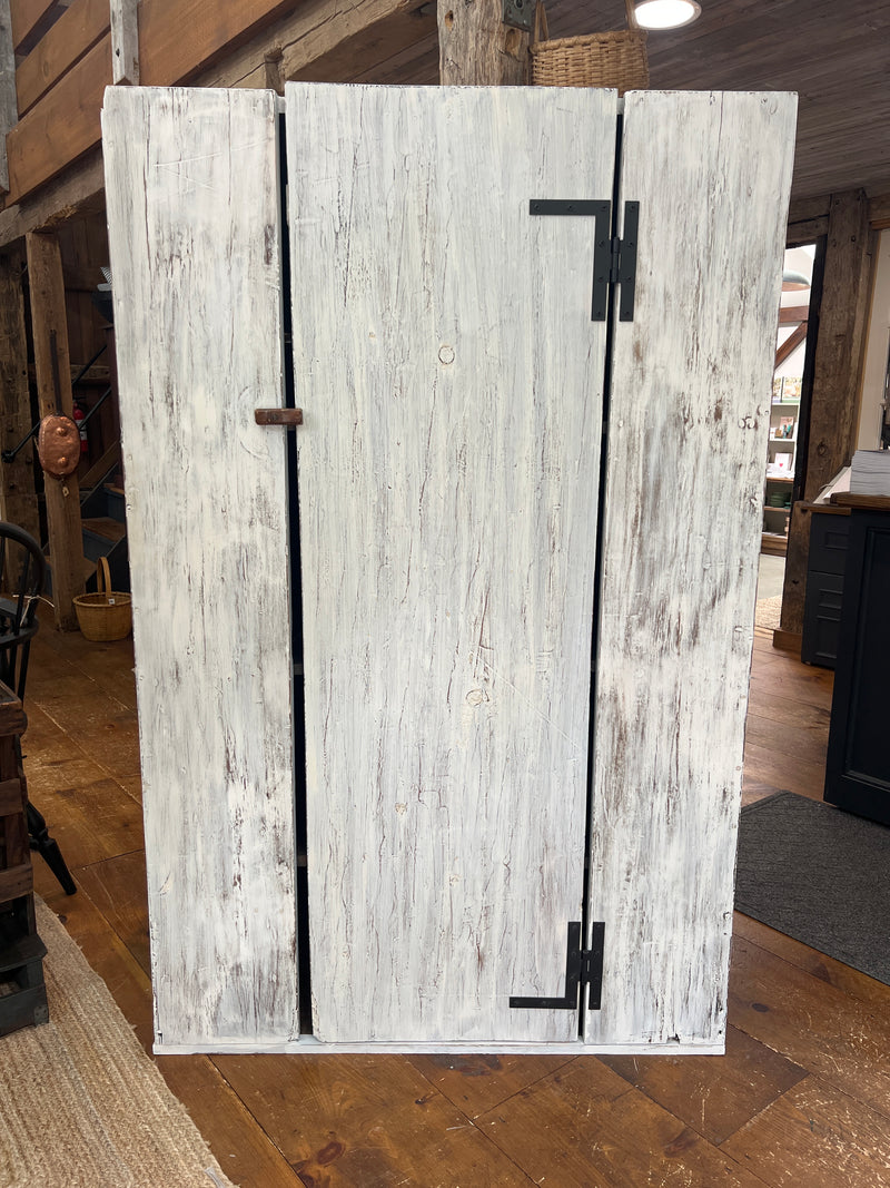 Primitive Pine Single Door Cabinet