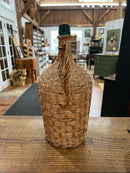 Vintage Demijohn Wicker Wrapped Bottle