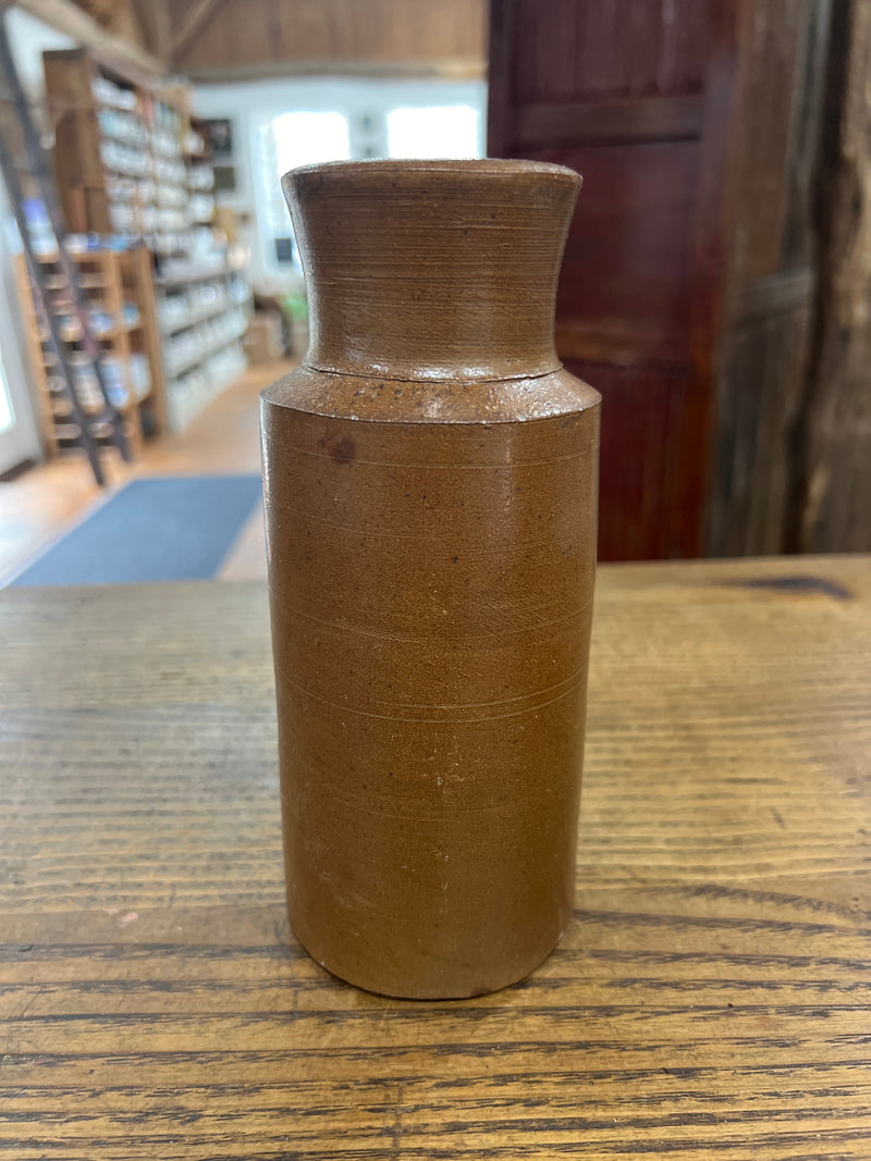 Antique Stoneware Refilling Ink Bottle