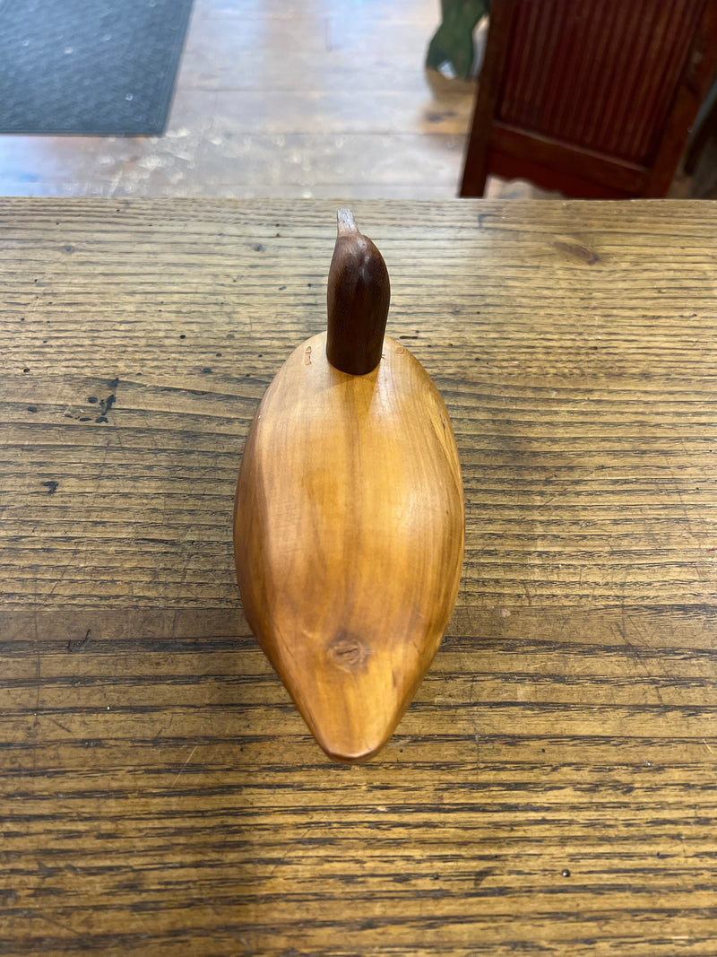 Vintage Wooden Small Duck