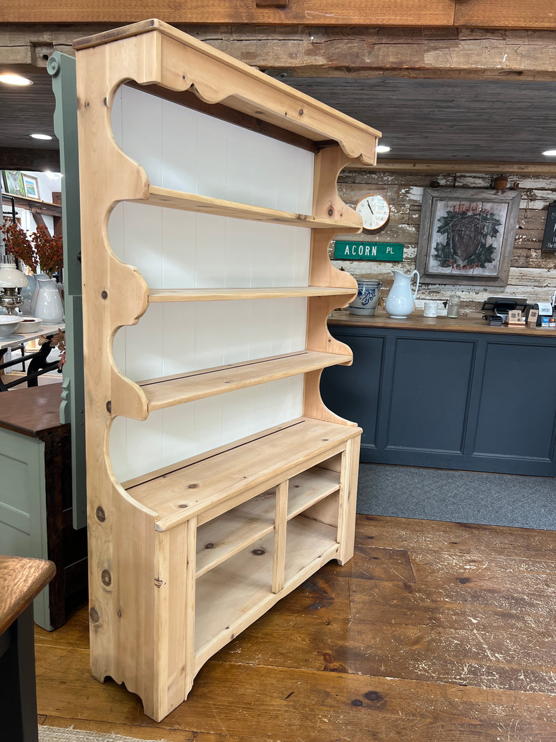 Vintage Pine Hutch