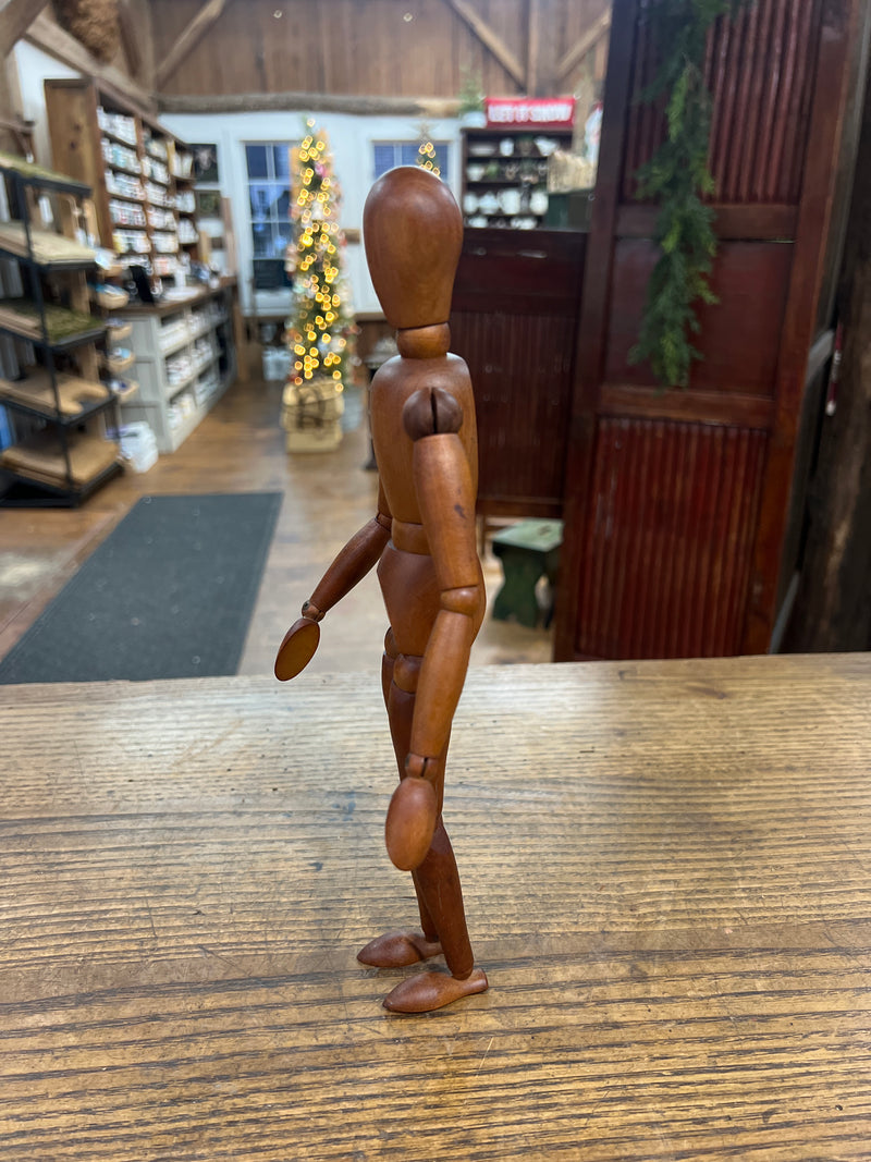 Vintage Wooden Artist Flexible Mannequin