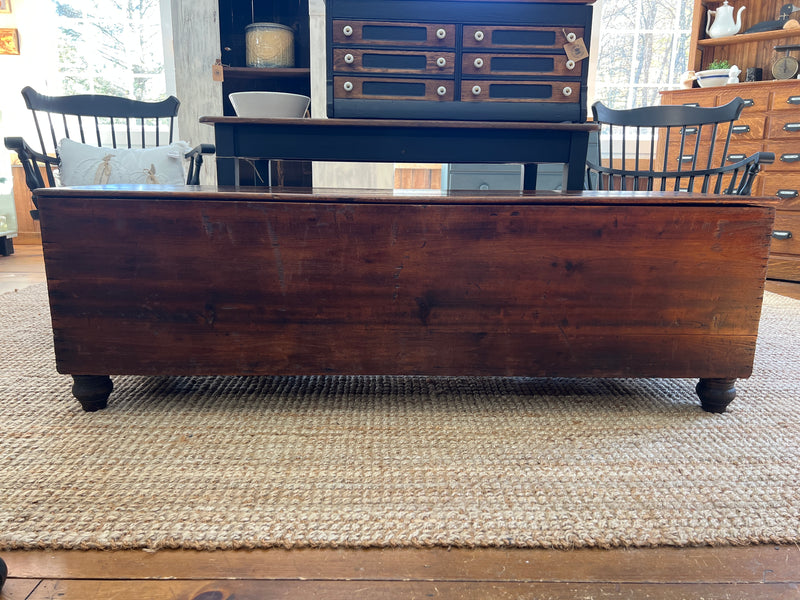Vintage Wooden Storage Trunk