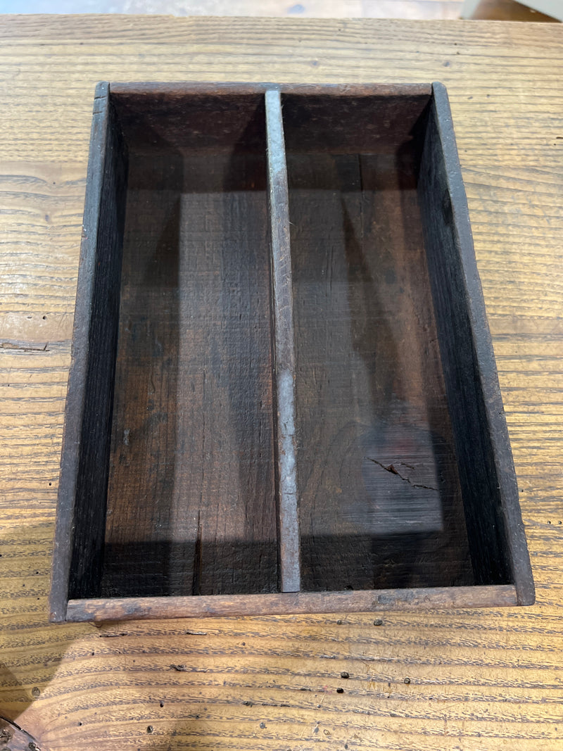 Vintage Wooden Cutlery Tray