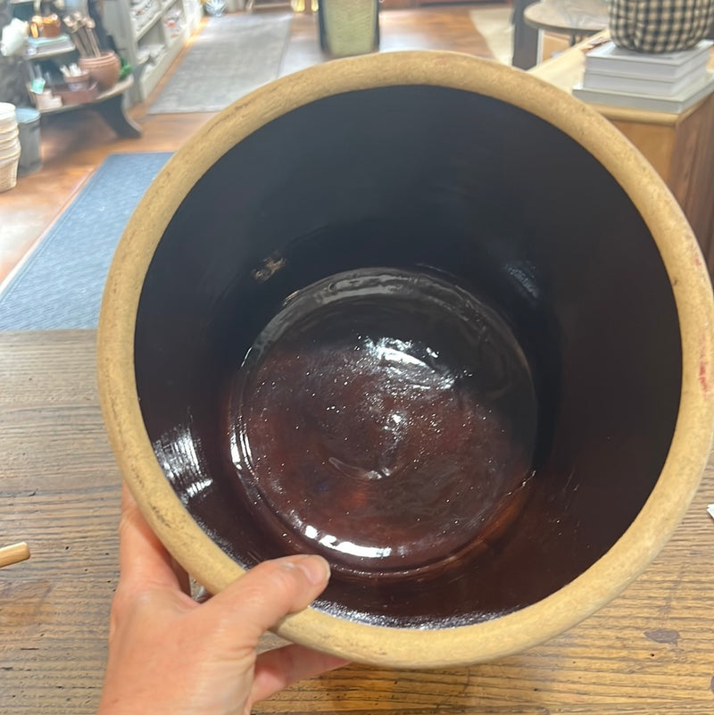 Vintage Robinson Stoneware Crock - 2 Gallon