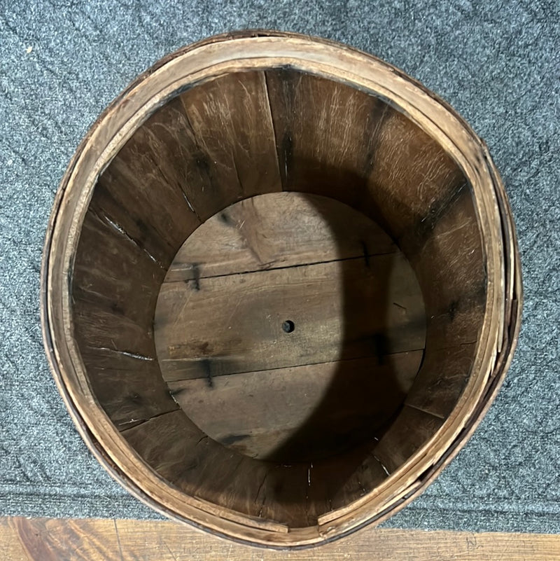 Vintage General Store Wooden Barrel