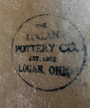 Antique Logan Pottery Company Ohio 15 Gallon Crock