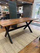 Handcrafted Reclaimed Wood 6’ Table