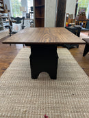 American Country Oak Tilt Top Tavern Table/Bench