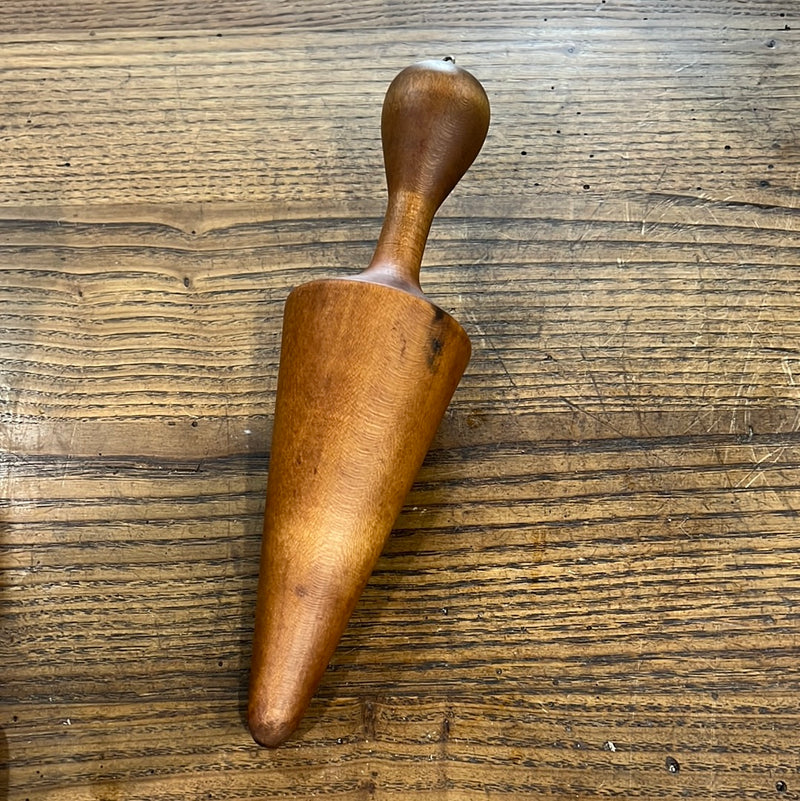 Vintage Wooden Cone Masher