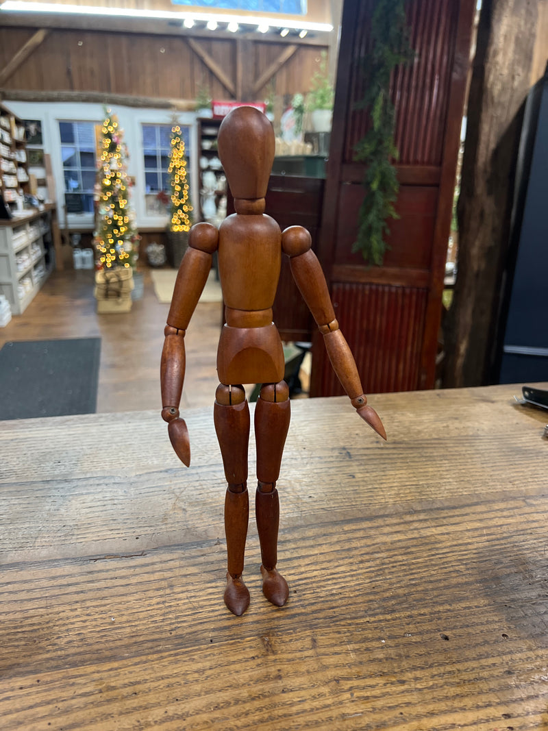 Vintage Wooden Artist Flexible Mannequin