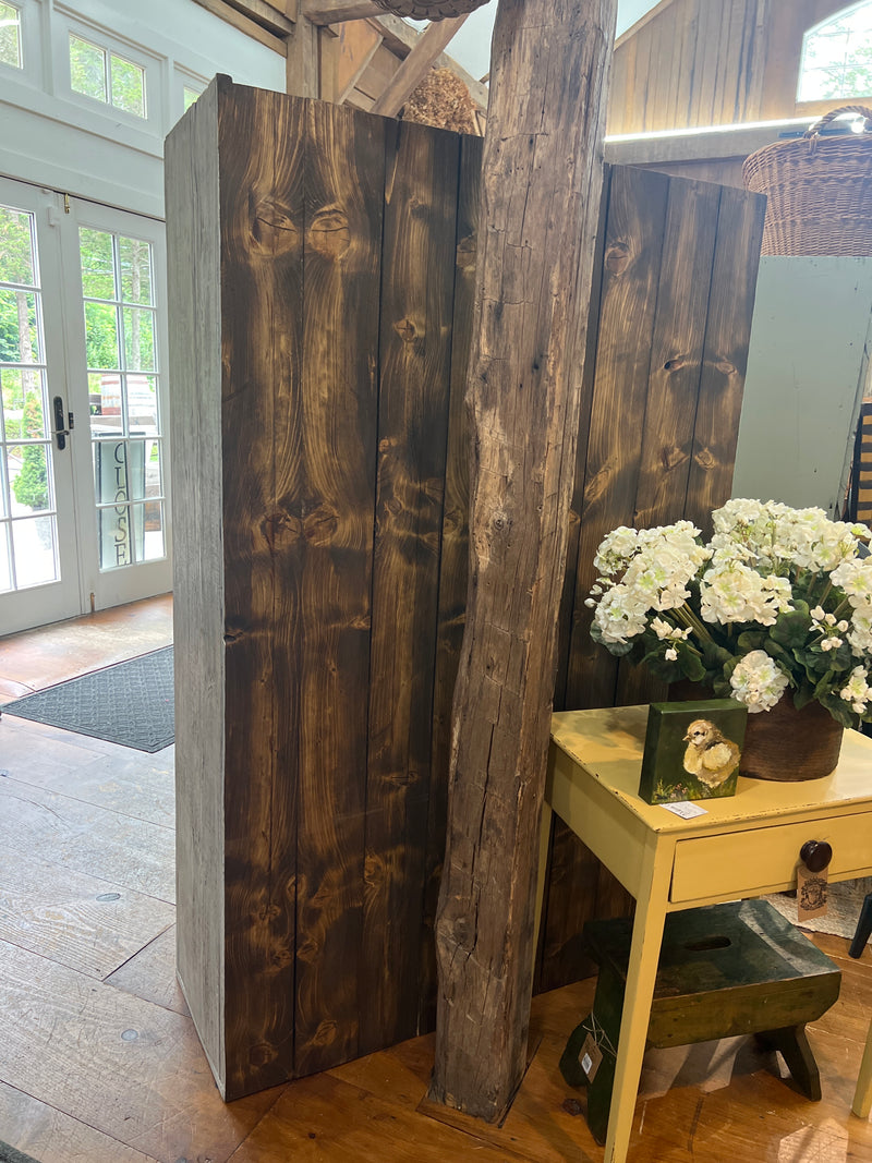 Primitive Pine Single Door Cabinet