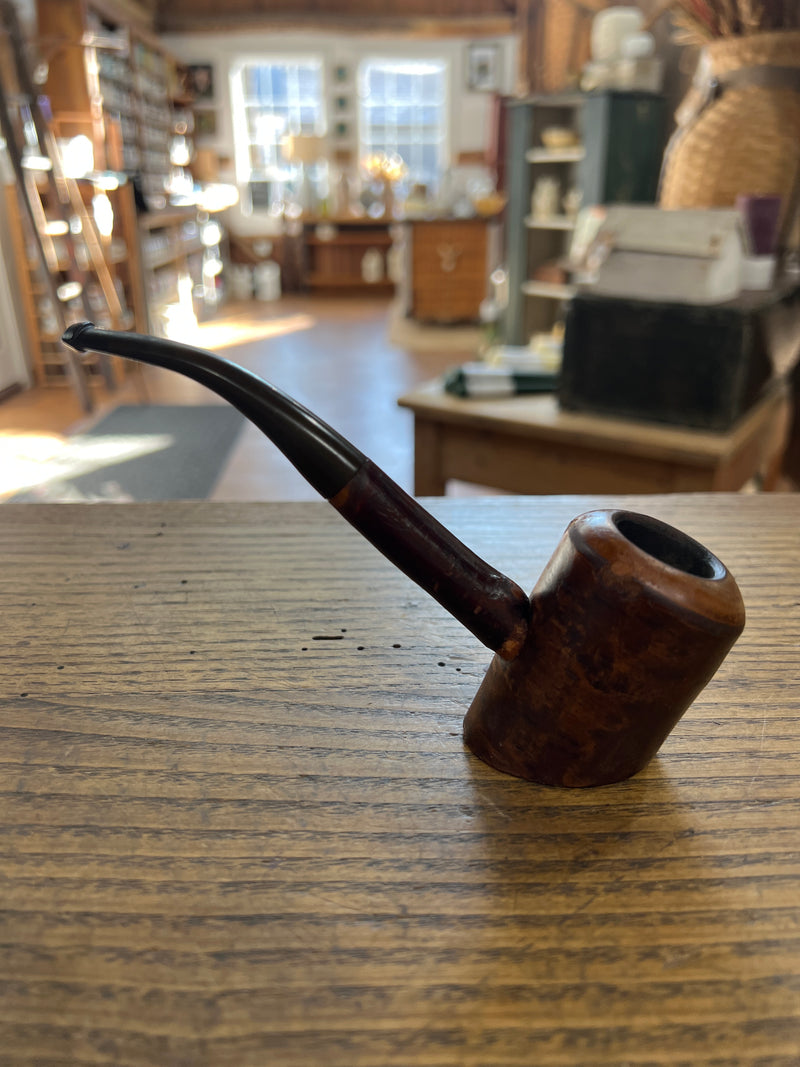 Vintage Ropp DeLuxe Cherry Wood Smoking Tobacco Pipe