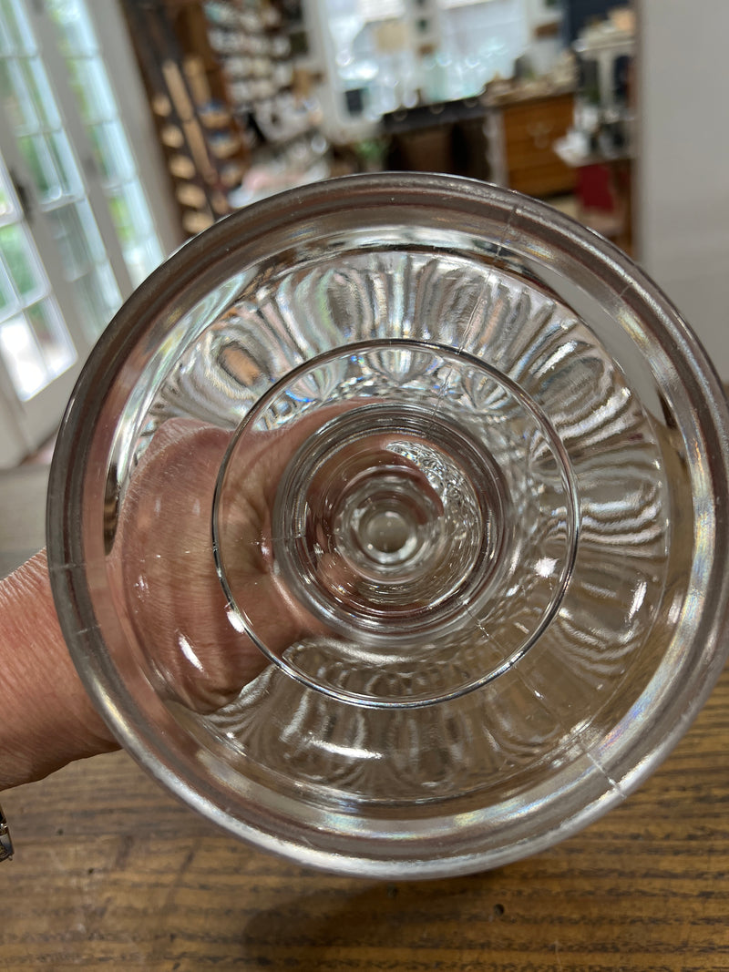 Vintage Glass Cake Stand