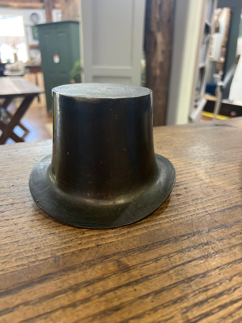 Vintage Brass Top Hat