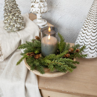 WHITE SPRUCE & TSUGA HEMLOCK CANDLE RING