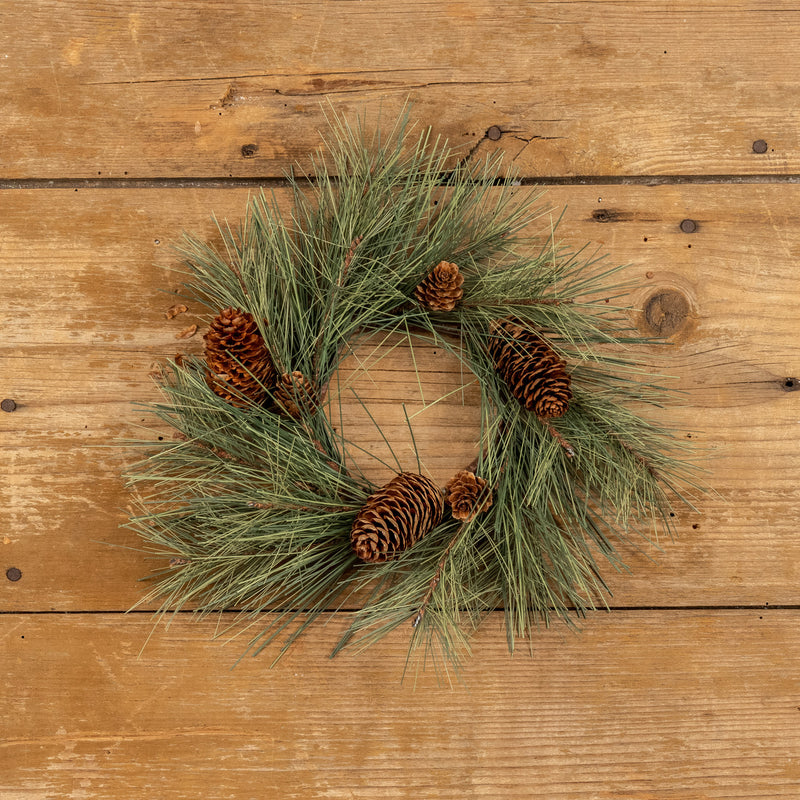 LONG NEEDLE PINE CANDLE RING