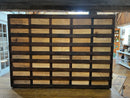 Vintage Industrial 40 Drawer Unit Countertop
