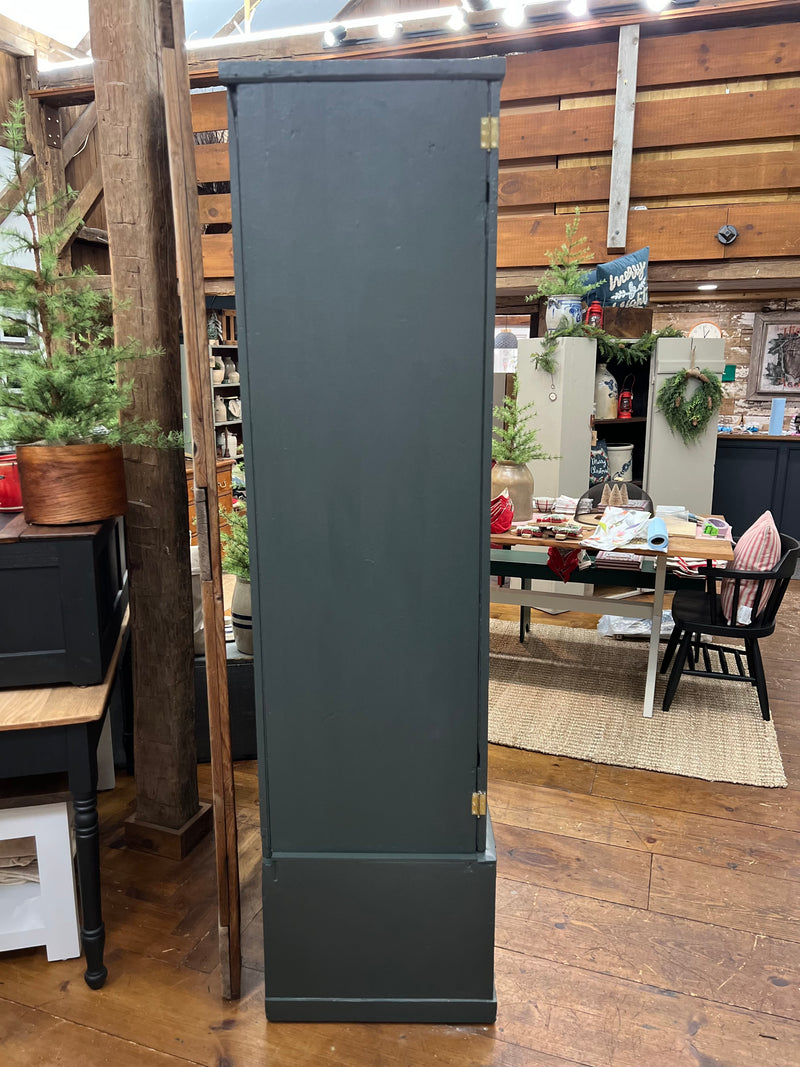 Two Door Primitive Cabinet with Drawer Base