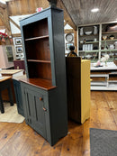 Antique Pine Stepback Cupboard