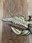 Vintage Sexton Metal American Eagle Wall Plaque