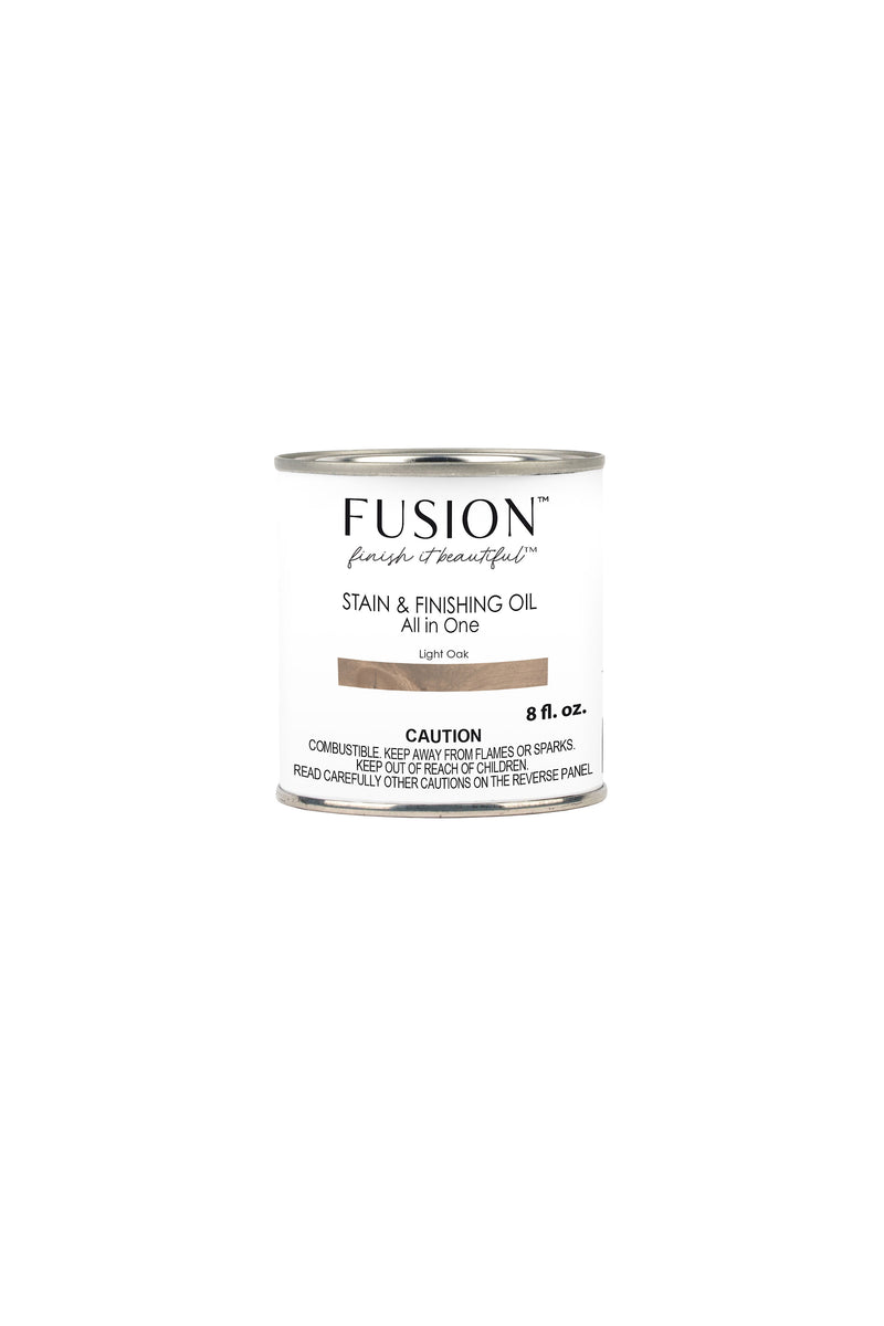 Fusion Mineral Paint - Stain and Finishing Oil - Light Oak